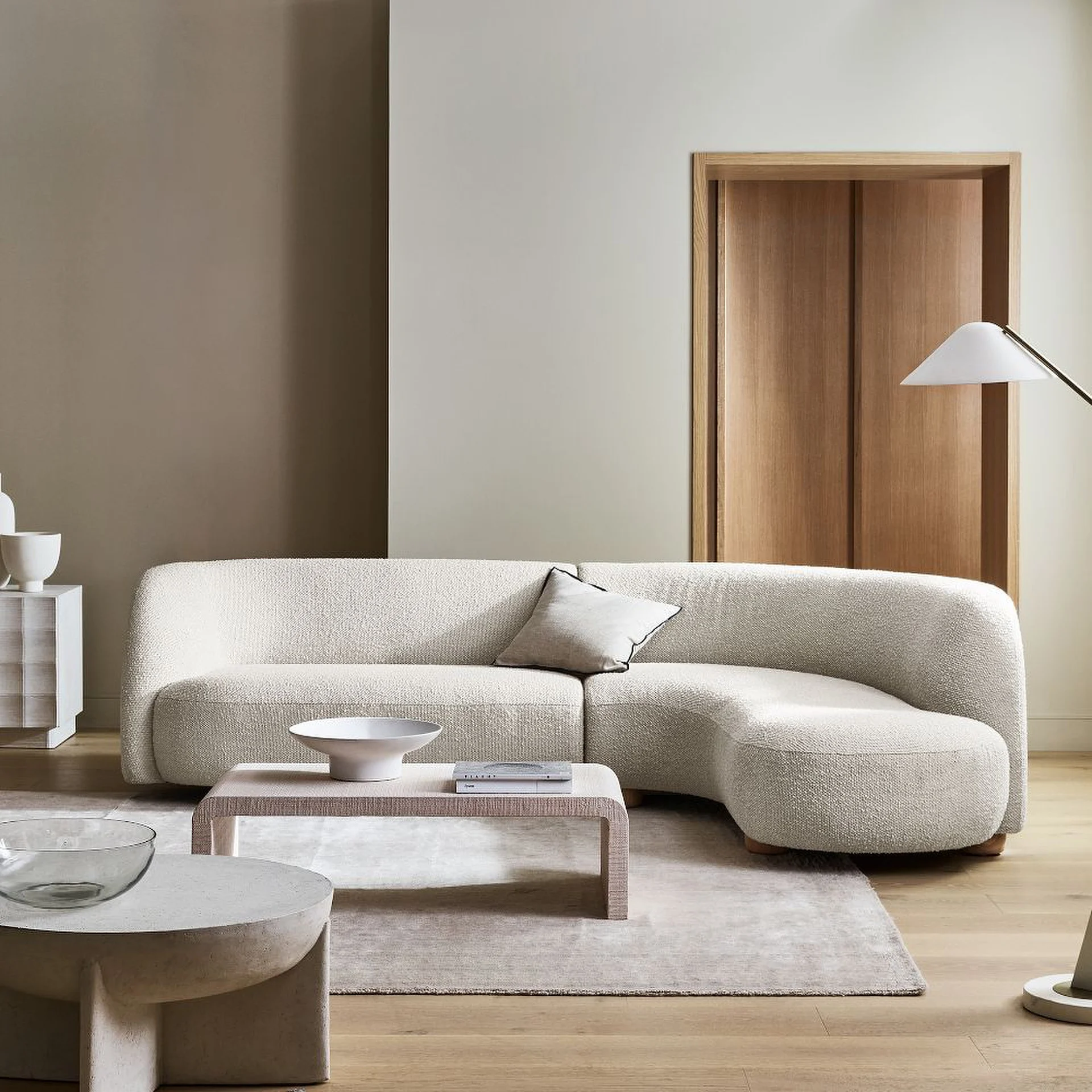Modern L-Shaped Sofa